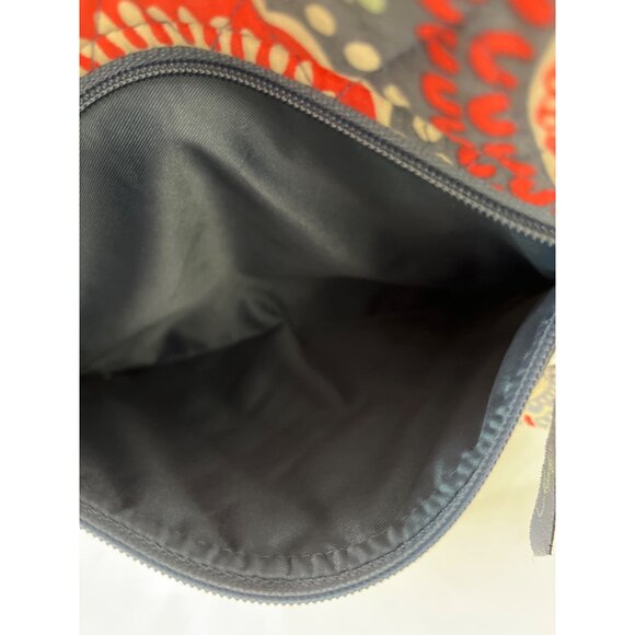 Vera Bradley Retired Green Floral Hipster Crossbody Bag - Adjustable Strap - Picture 8 of 9